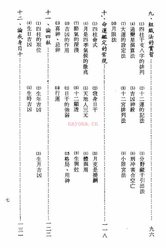 阿部泰山《四柱推命学鉴定法》338页