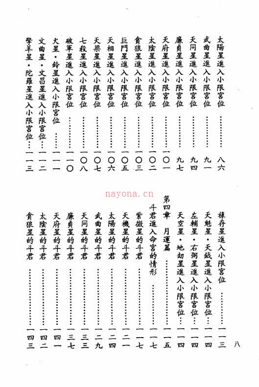 张耀文《紫微斗数行限秘法》314页