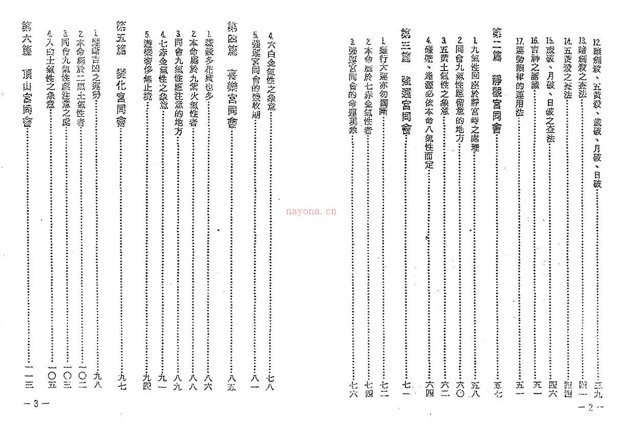 观象学人《白话九宫命学精解》132页双页版