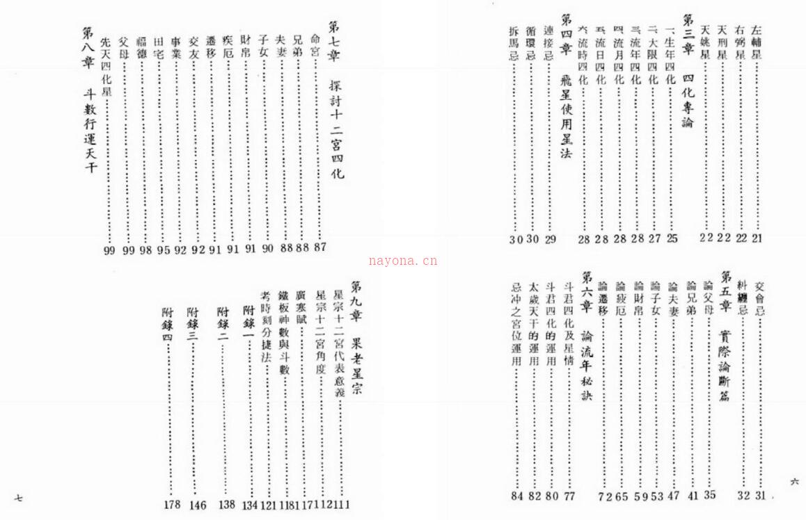 谢丰达《斗数特诀》90页双页版