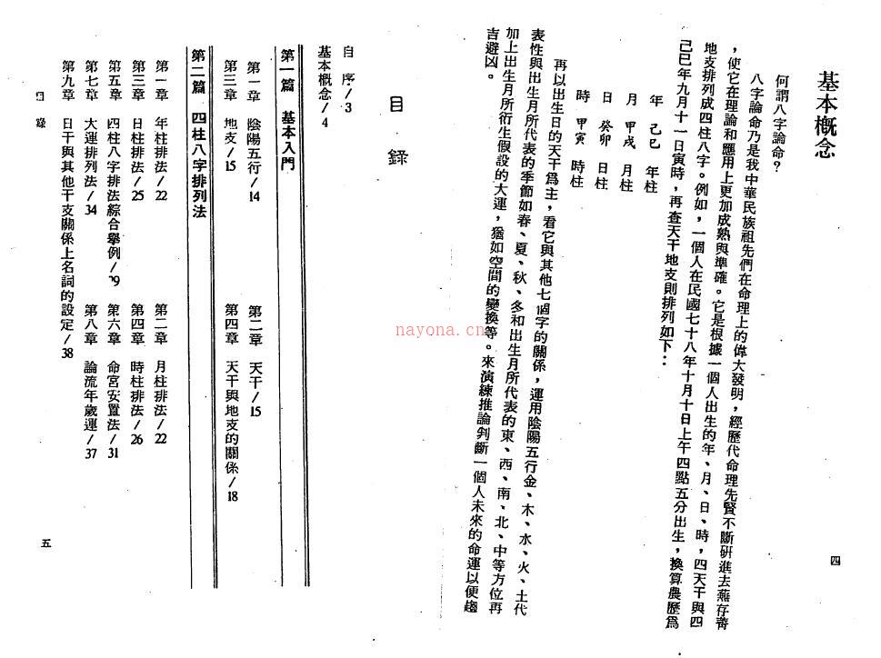 杨雨龙《四柱八字综合教学》160页双页版