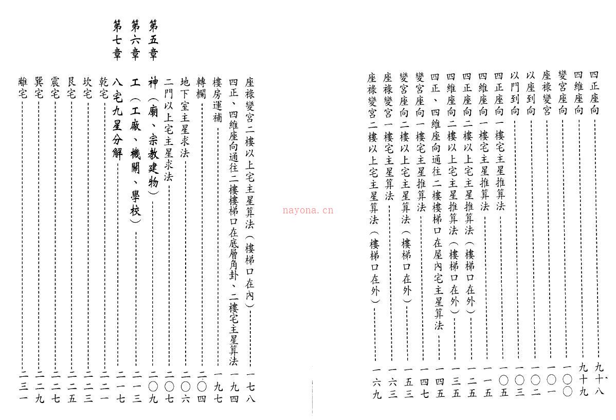 李胡山《后天派阳宅必应》153页双页版