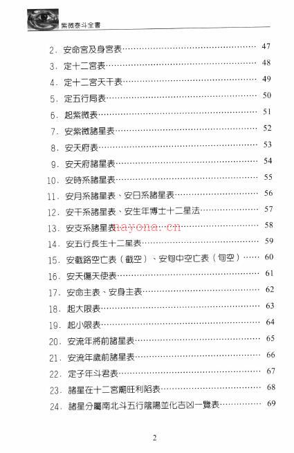 道太正居士《紫微泰斗全书》582页