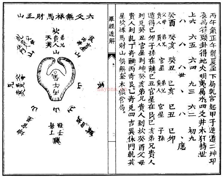 风水古籍《新订王氏罗经透解》194页双页版