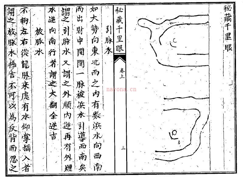 风水古籍《秘藏千里眼》68页双页版