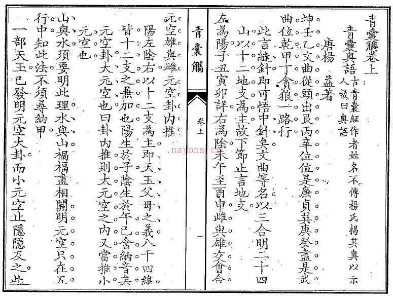 风水古籍《青囊角》48页双页版