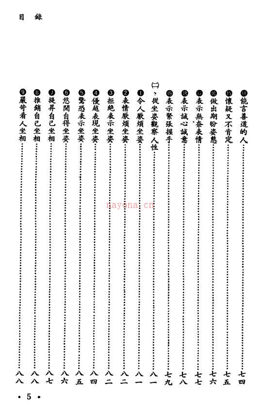 千峰居士《痣相舆人相》177页