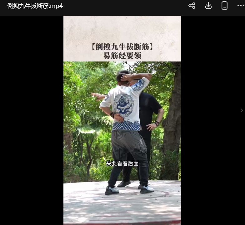Jin Jiazhou Yi Jin Jing - Video — Top-Level Student Instruction — Pulling Nine Oxen Backward [traditional title]