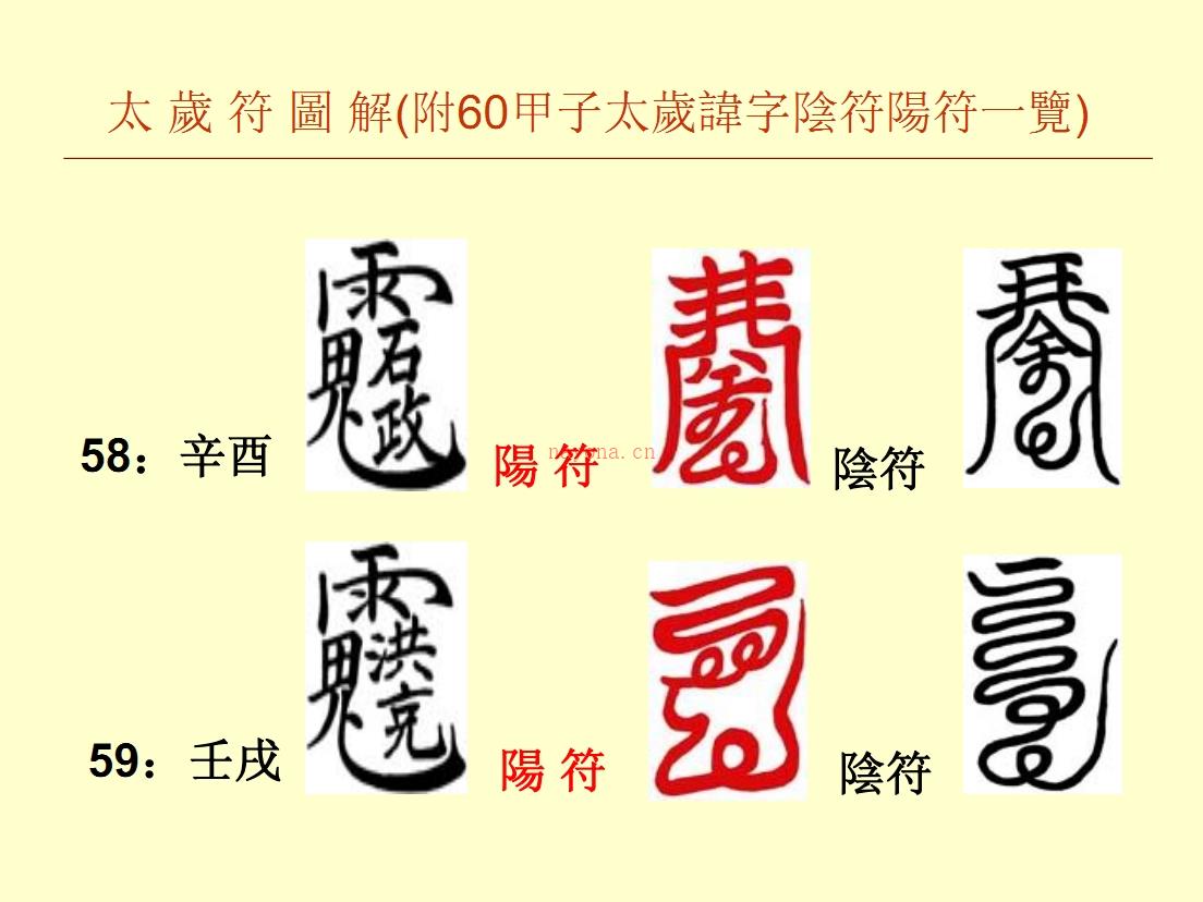 正一天师太岁符解秘39页电子版 (正一派太岁符)