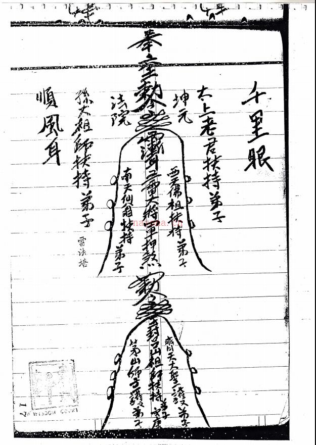 大显威灵《茅山雷法培法本》168页电子版 (南传茅山大显威灵法教)