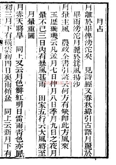 农候襍占 月令附 4卷 zb2100001百度网盘资源