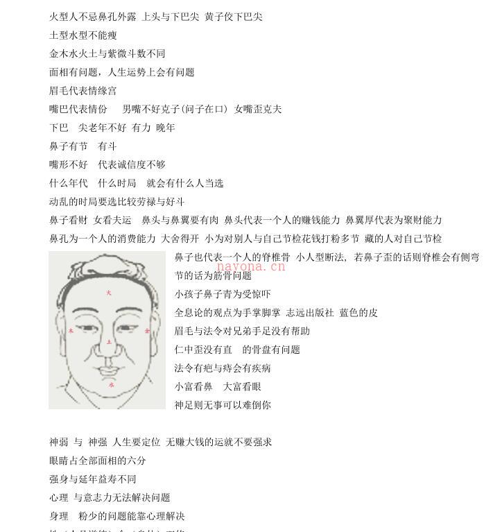 庄曜光 《手面相学讲义》百度网盘资源