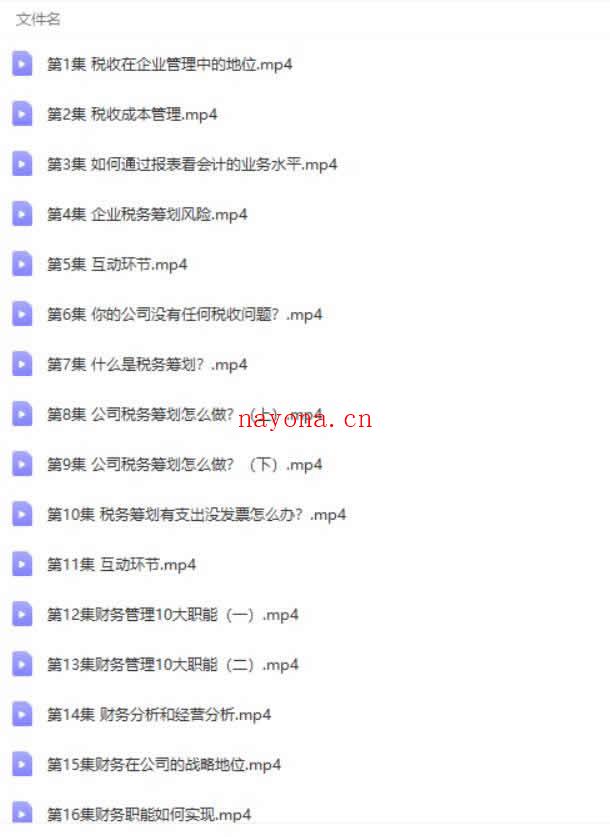 叶建平财税课程百度网盘,叶建平税务筹划与财务管理视频课程全集 (财税专家叶建平简历)