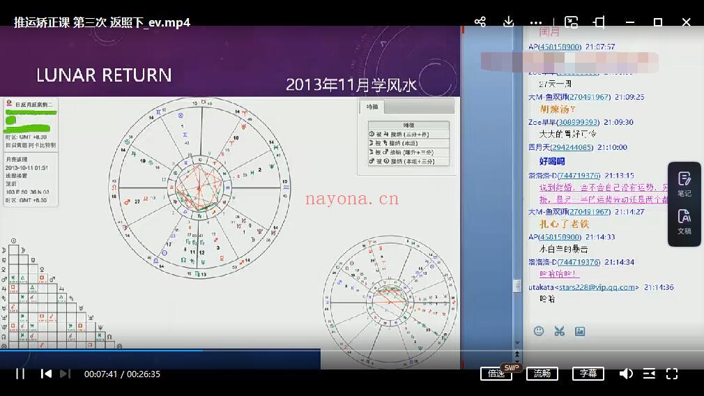 zoe占星课程（视频+音频+文档）左大大全套下载 百度网盘