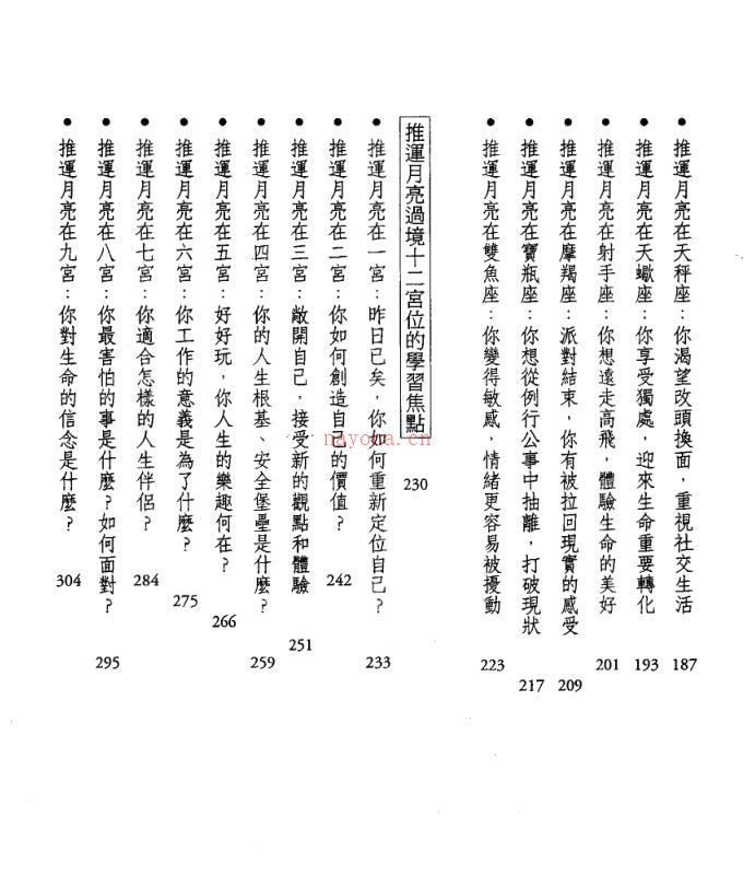 【占星】月亮推运占星全书_百度网盘资源