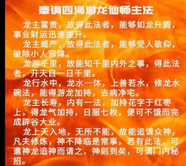 王道帧四海游龙法长视频一集2小时百度网盘资源