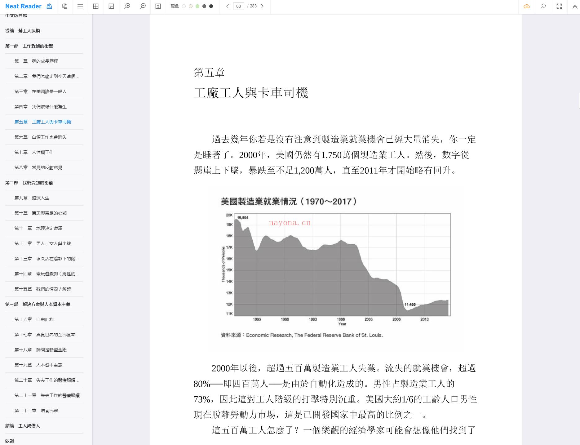 《为一般人而战：破解美国大失业潮真相，以人为本，让全民拥有基本收入才是我们的未来》截图