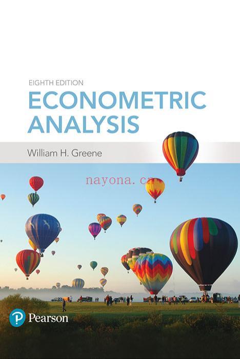 Econometric Analysis