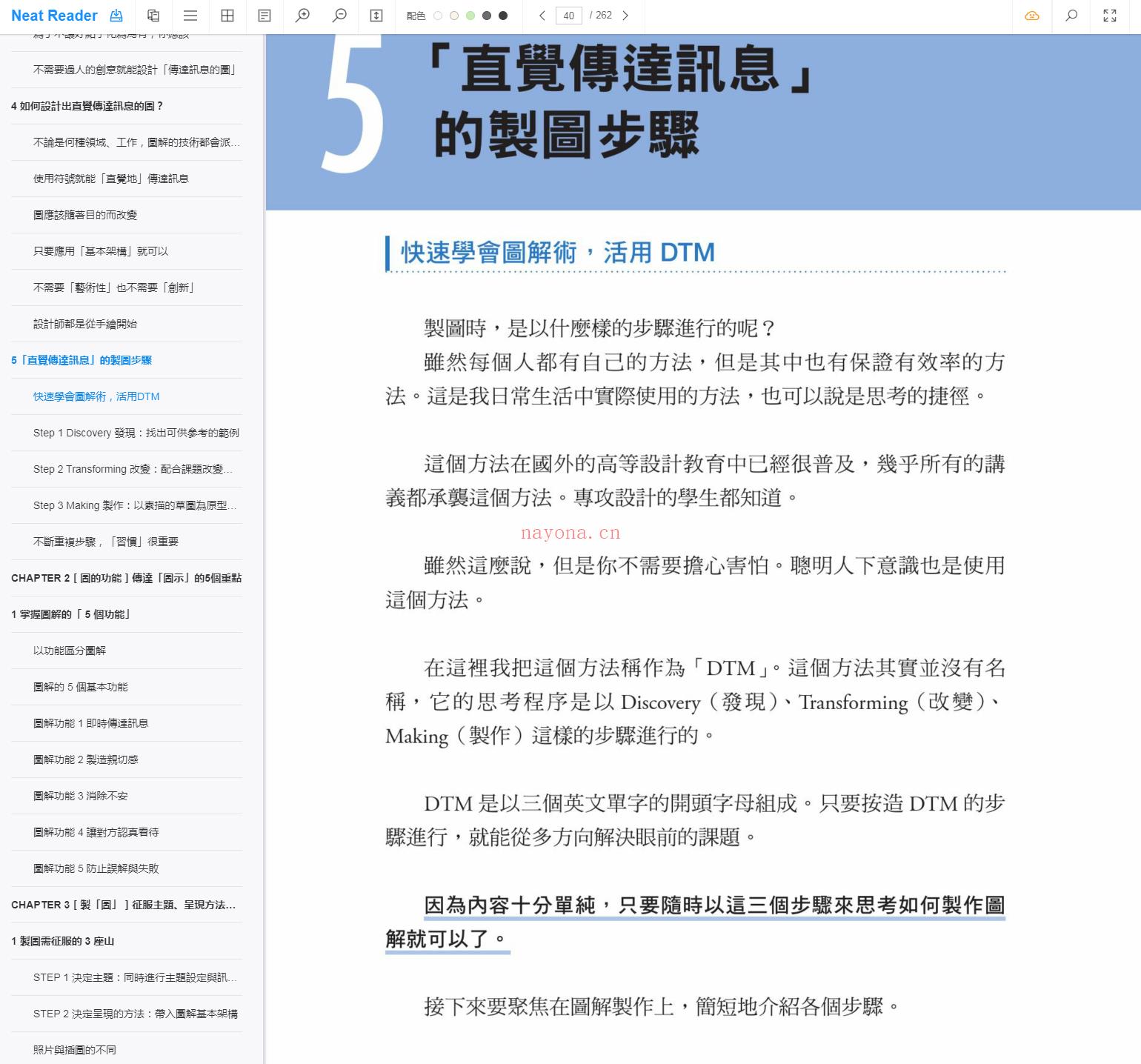 《Information Design一看就懂的高效图解沟通术》截图（点击放大）