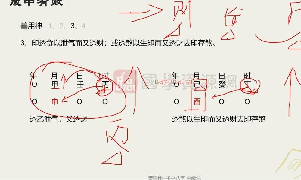 姜建朋子平八字传统格局派初级班+中级班 高清视频48集(姜建朋子平八字初级班)