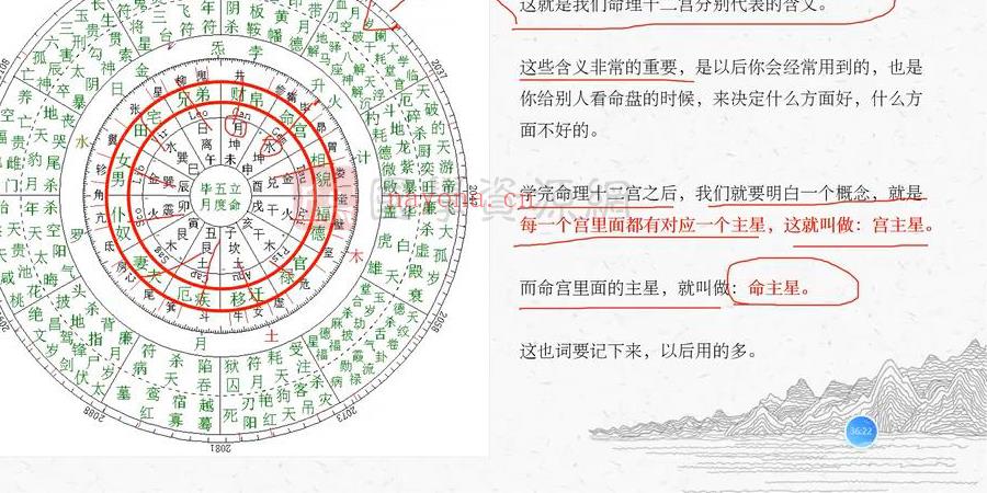 欧先生 七政四余中国古星命学 基础课9集+进阶课14集视频百度网盘分享