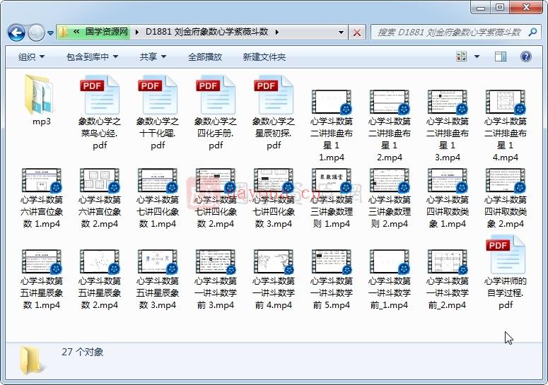 刘金府象数心学紫微斗数视频+资料下载(刘金府象数心学紫微斗数怎么样)