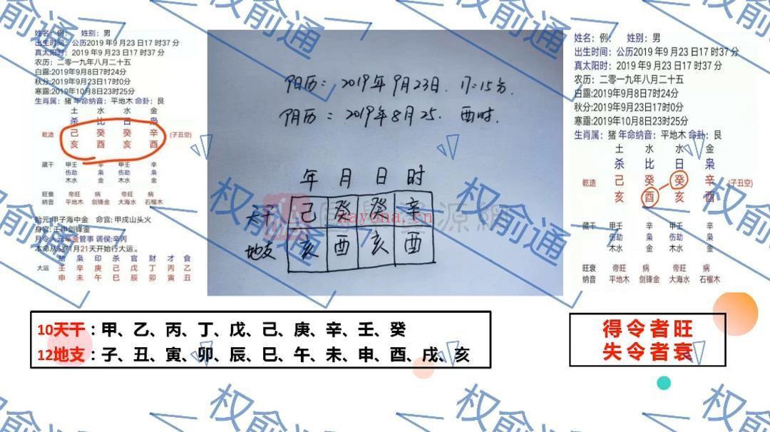 权俞通旺运微信头像初级班4集+高级班8集视频百度网盘分享