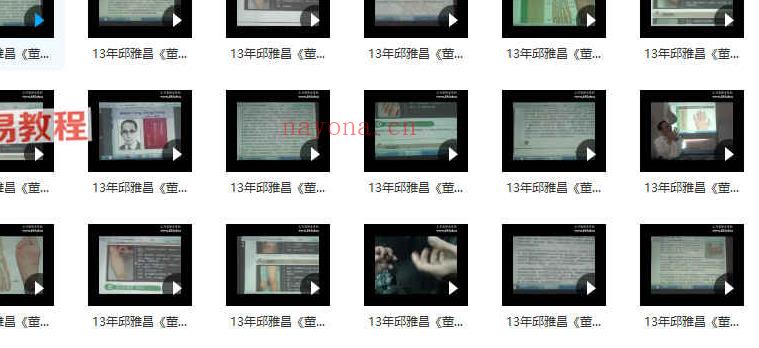 邱雅昌董氏奇穴 董氏针灸系列视频两套 百度云下载！