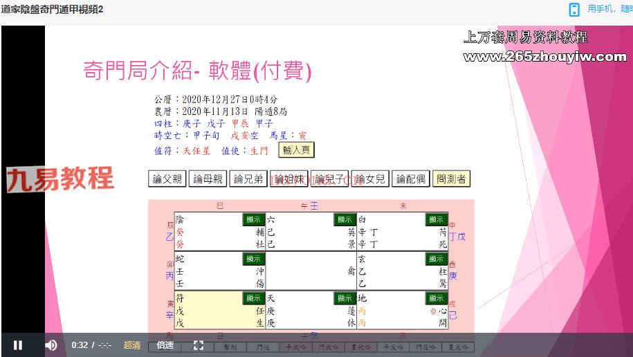 杨国正阴盘奇门调理班课程视频+图片 百度云下载！