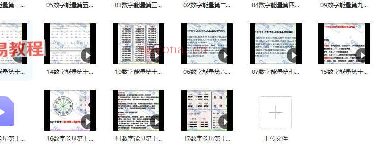 权俞通手机号码数字能量课程视频16集 百度云下载！