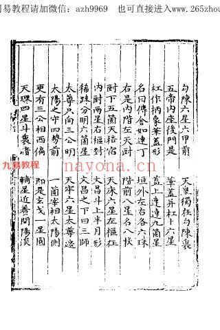 三垣七政二十八宿周天精鉴（古本）.pdf 百度云下载！(三垣与二十八宿的关系)