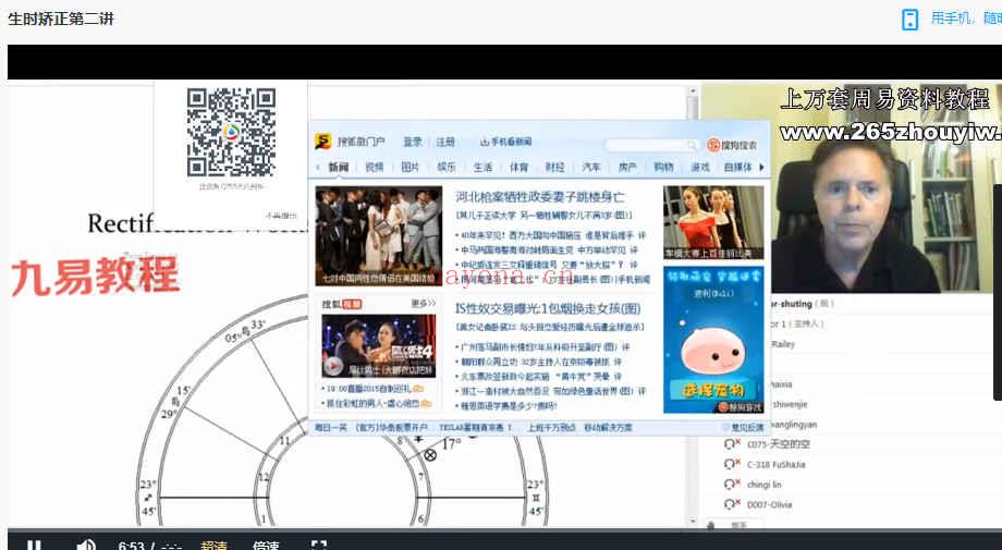 大卫瑞雷占星生时校正视频10集+亲子关系录音课程 百度云