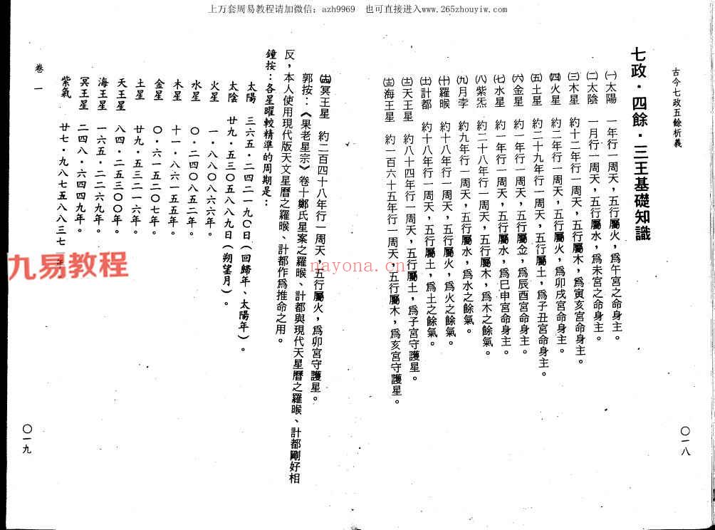 郭中豪-古今七政五余析义.pdf 419页 百度云下载！