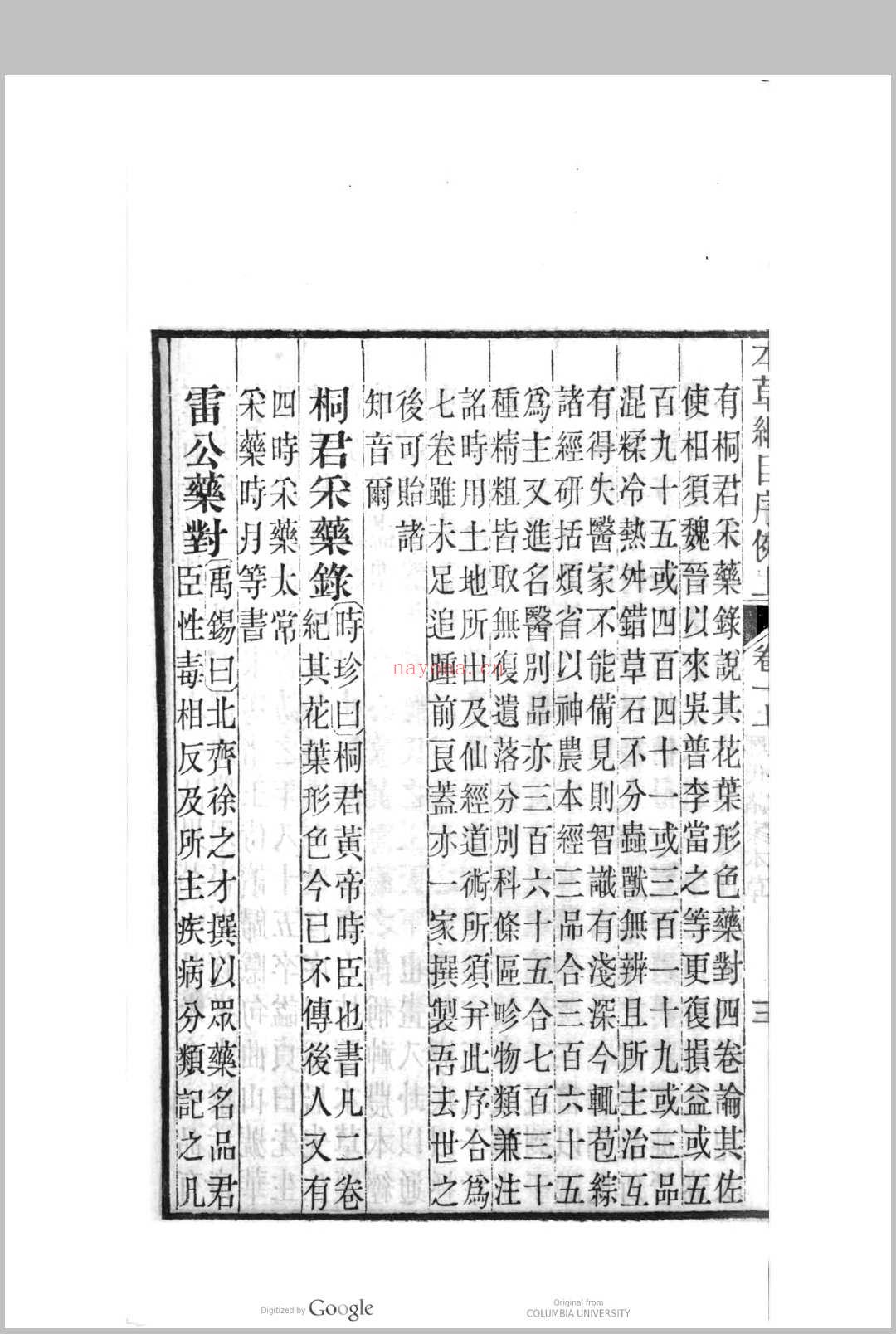 本草纲目李时珍编辑  张绍棠重校刊 (李时珍编本草纲目用了多少年)