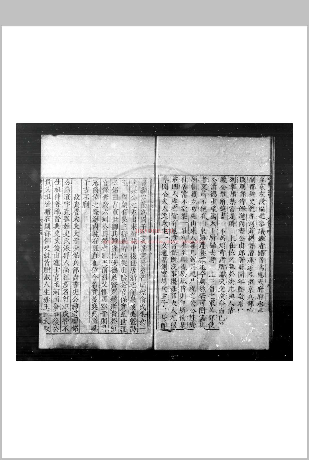 涧滨先生文集 (明)徐文沔撰 明嘉靖间(1522-1622)刊本