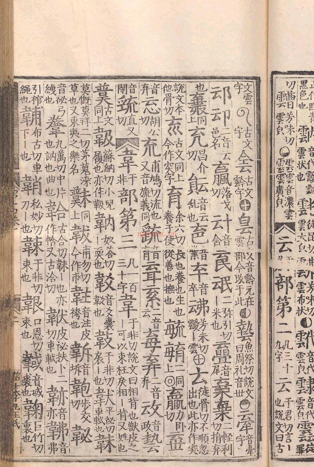 字学大全 32卷 王三聘 明嘉靖43年 ～ 刊本45年