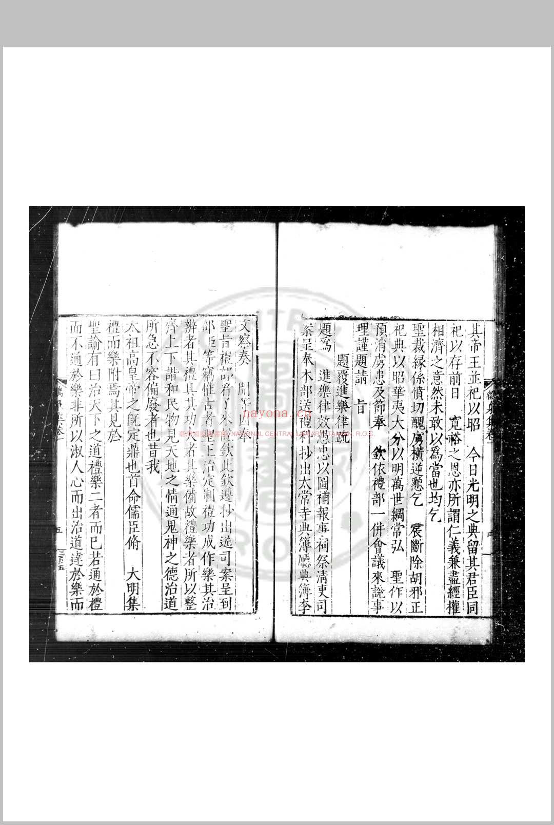 王鹤泉集 (明)王健撰 明嘉靖三十五年(1556)孙昭洛阳刊本