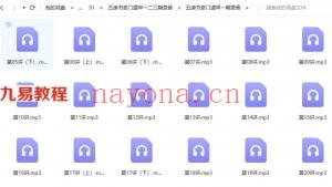 五读书奇门遁甲一二三期课程录音+教材讲义 pdf 百度云下载！(奇门遁甲的五不遇时)