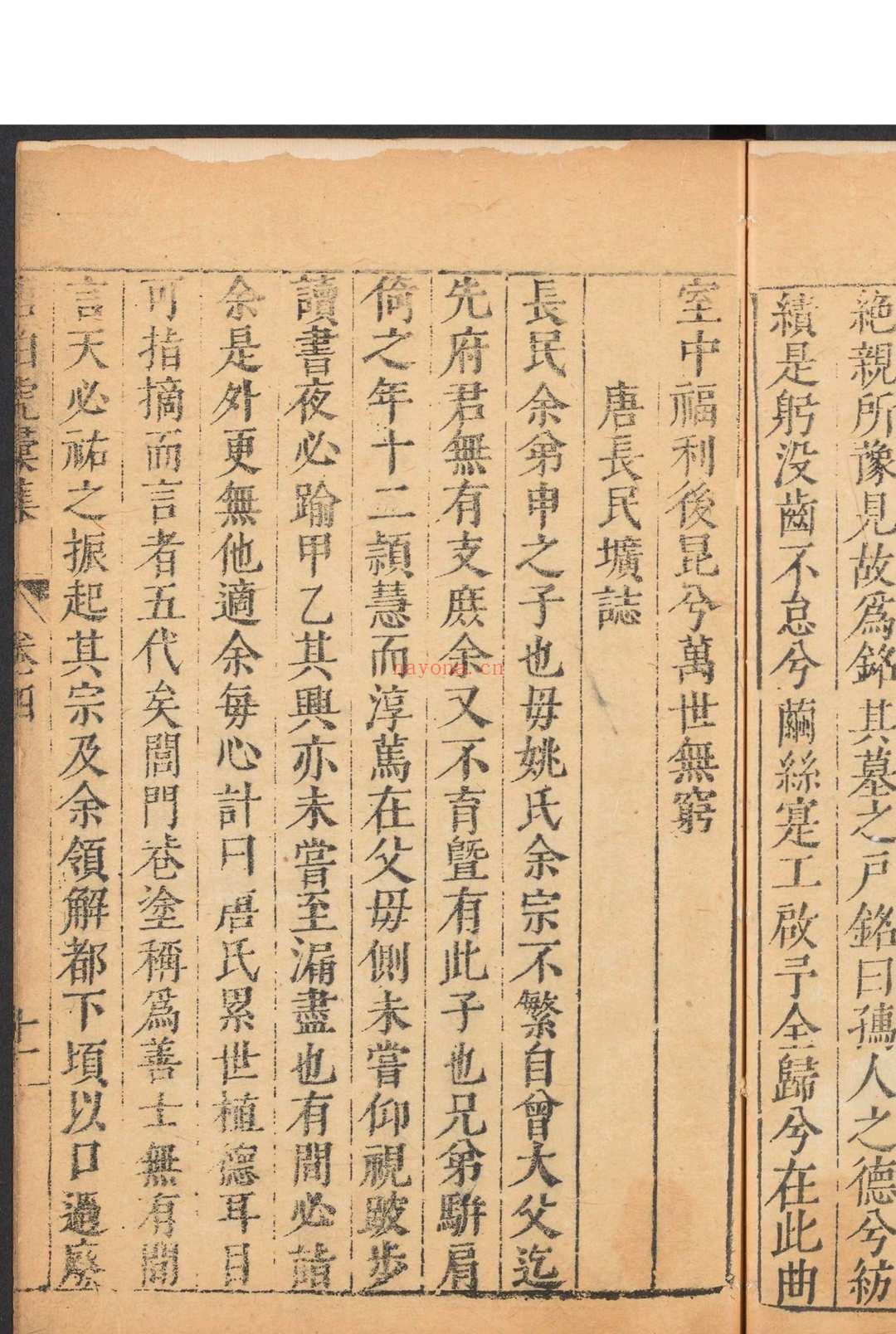 袁中郎先生批评唐伯虎汇集  四卷, 附 外集一卷, 唐六如先生画谱三卷, 纪事一卷, 传赞一卷 唐寅撰  袁弘道批评 (袁中郎先生批评唐伯虎汇集)