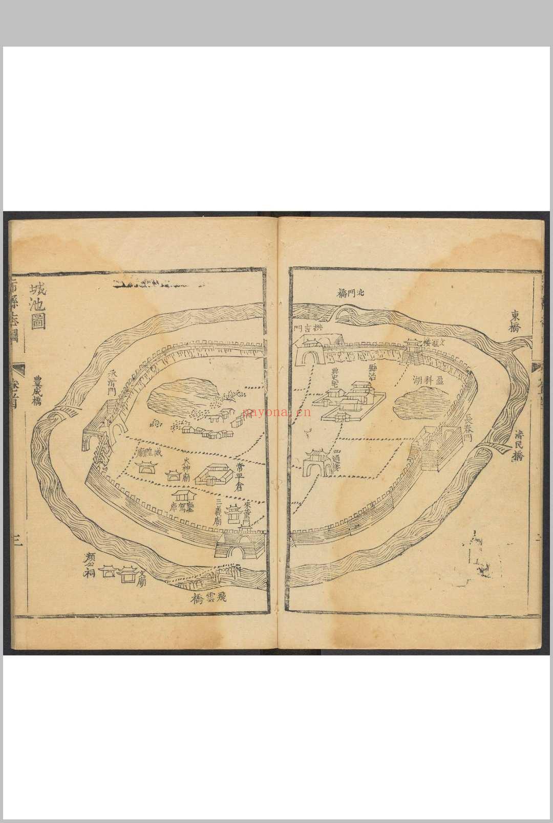 沛县志  10卷, 卷首  1卷 李棠重辑.乾隆5年 [1740]