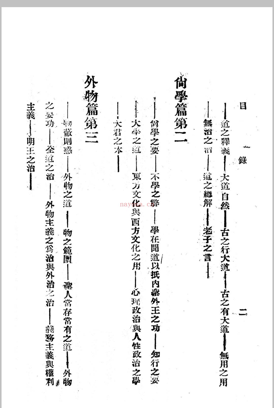 大君统治学 萧天石 大江出版社 存上册