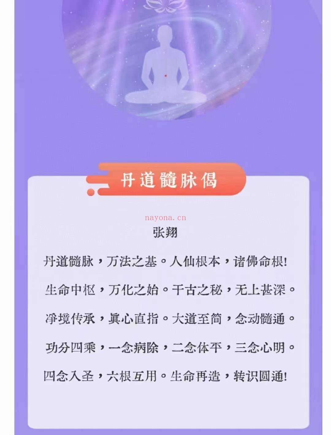 张翔 丹道髓脉 壹26集