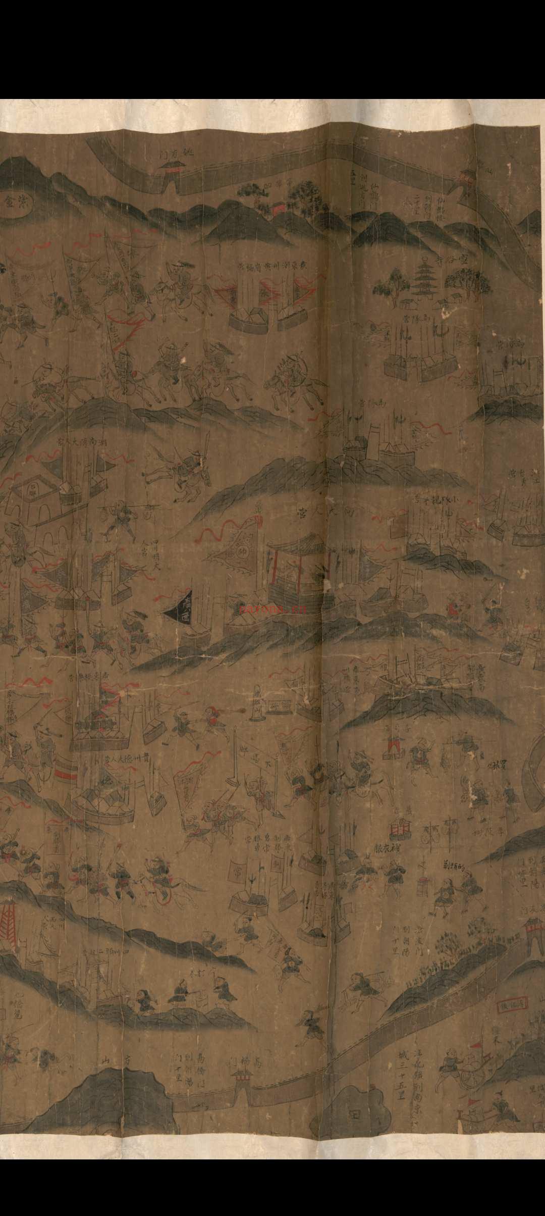 1853 清军围攻金陵图