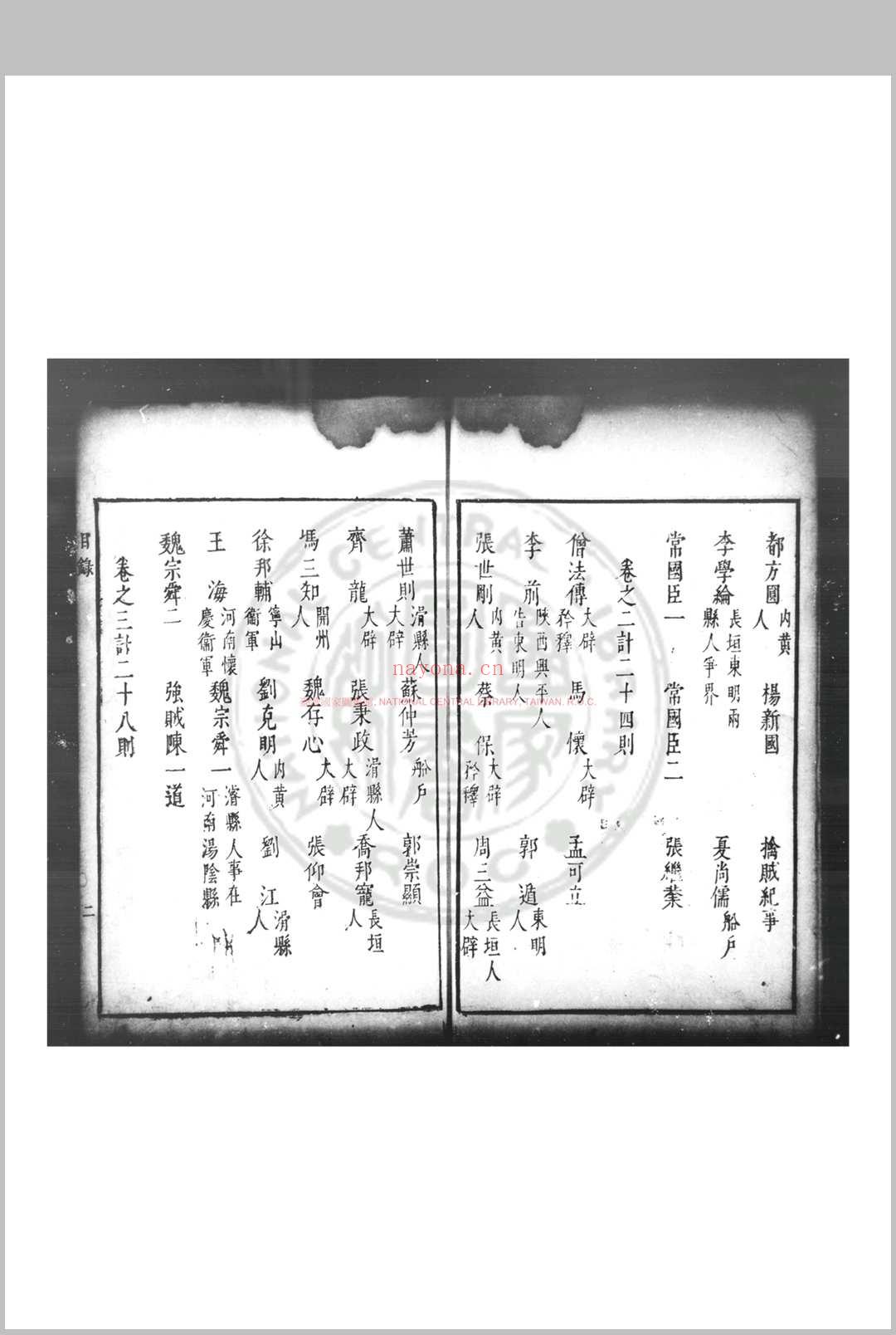 㽦辞 (明)张肯堂撰 明崇祯间(1628-1644)刊本