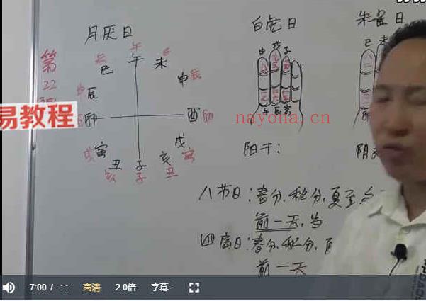 包双龙择日外应课堂22集视频 百度云下载！(包双龙择日学与外应)