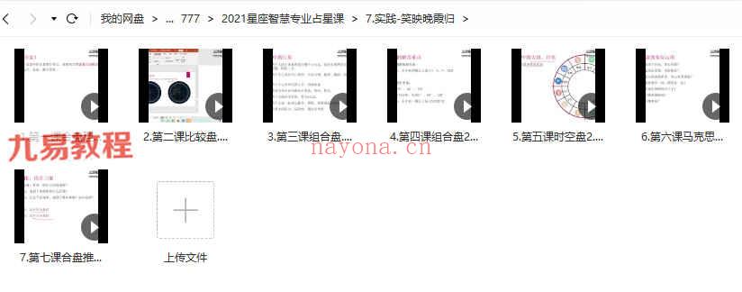 2021星座智慧专业占星课程10套视频+资料pdf 百度云下载！(智慧非凡的三大星座)