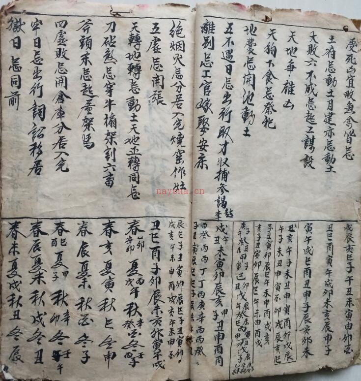 地勘古籍手抄秘本《杨公正传秘诀》118筒子页200多单页面百度网盘资源