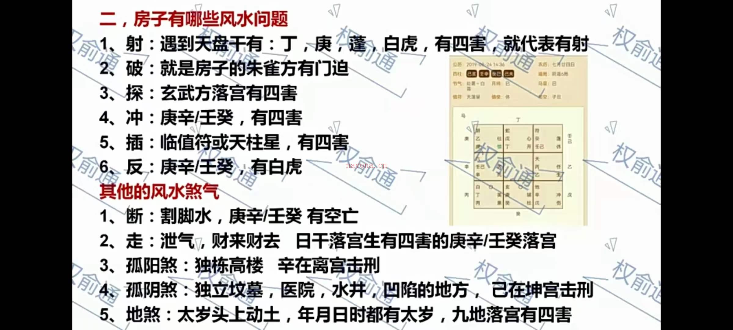 权俞通奇门法术 22集