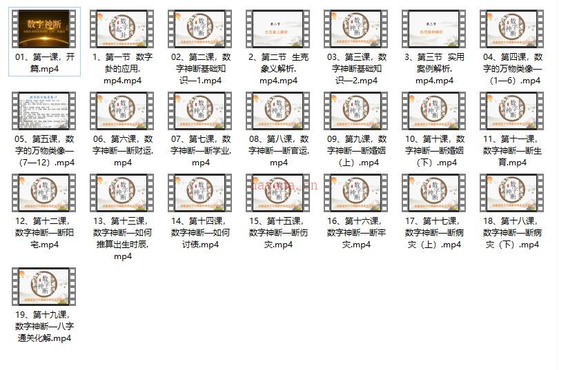 周盛渲《数字神断高级课程》22集插图1