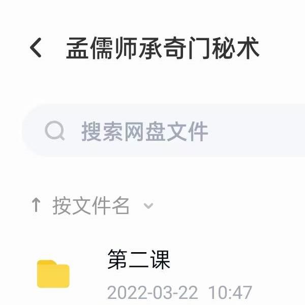 孟儒 师承奇门秘术 视频+资料